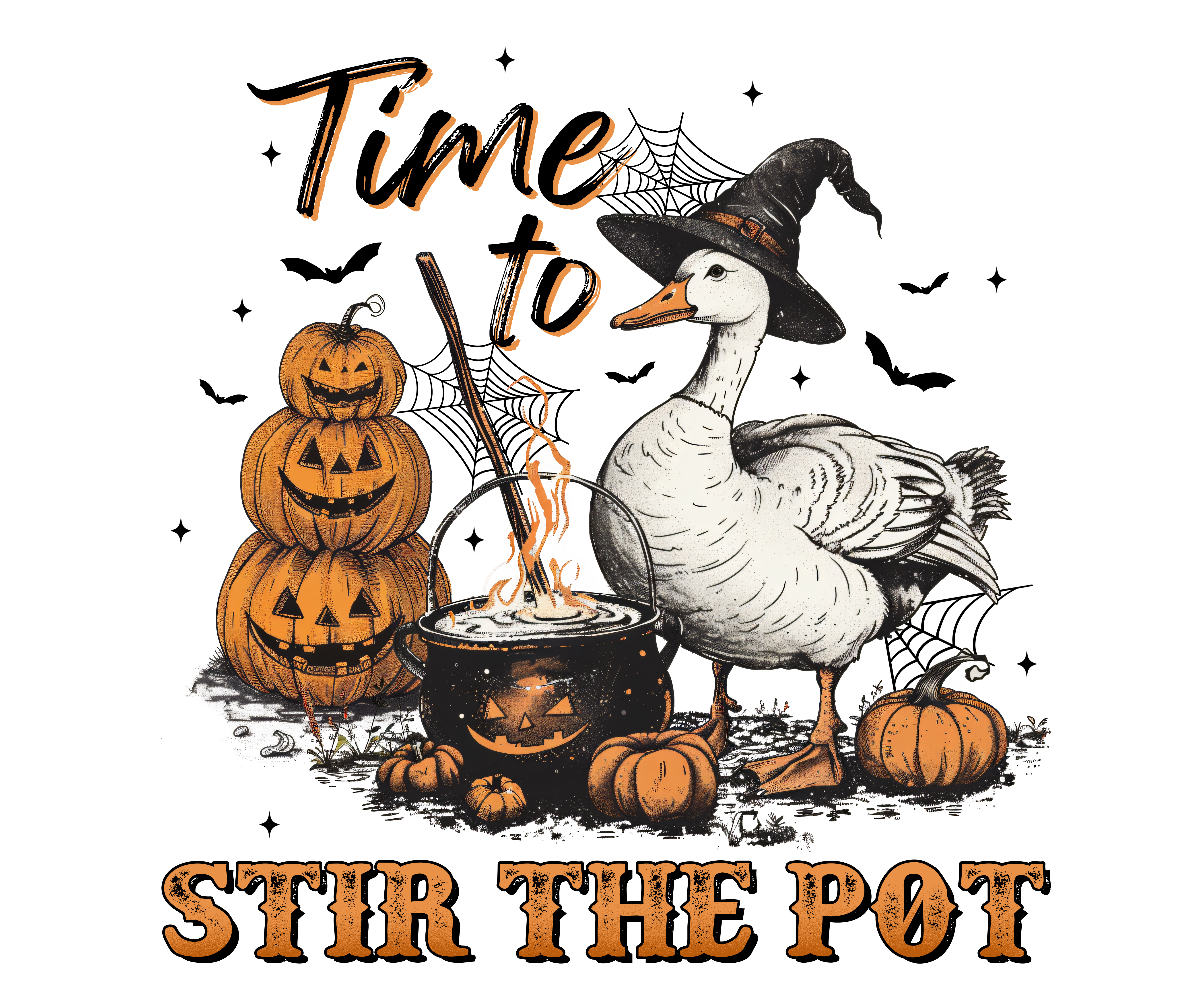 Time To Stir The Pot - Ready to Press DTF Transfer