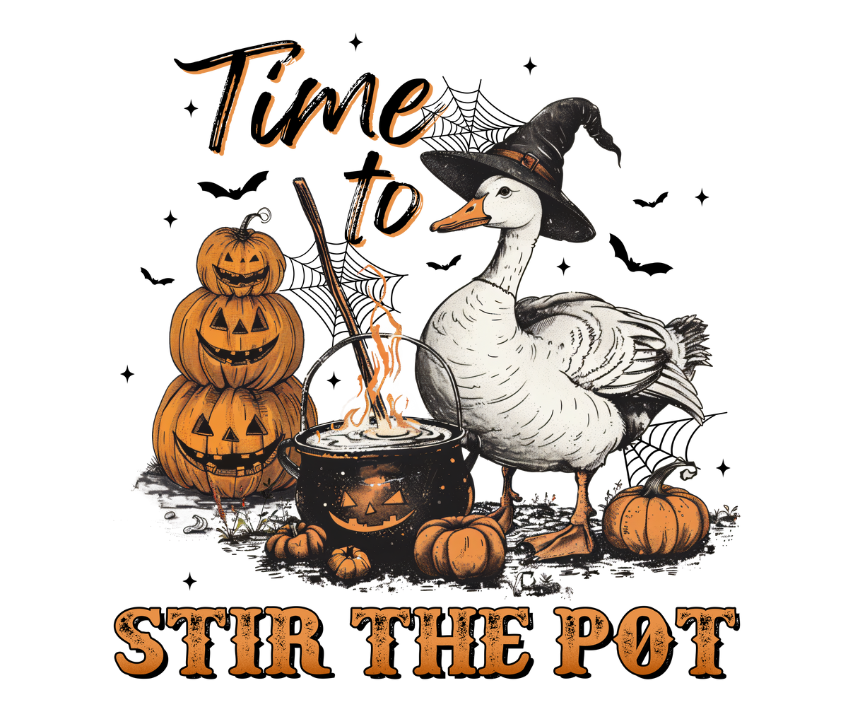 Time To Stir The Pot - Ready to Press DTF Transfer