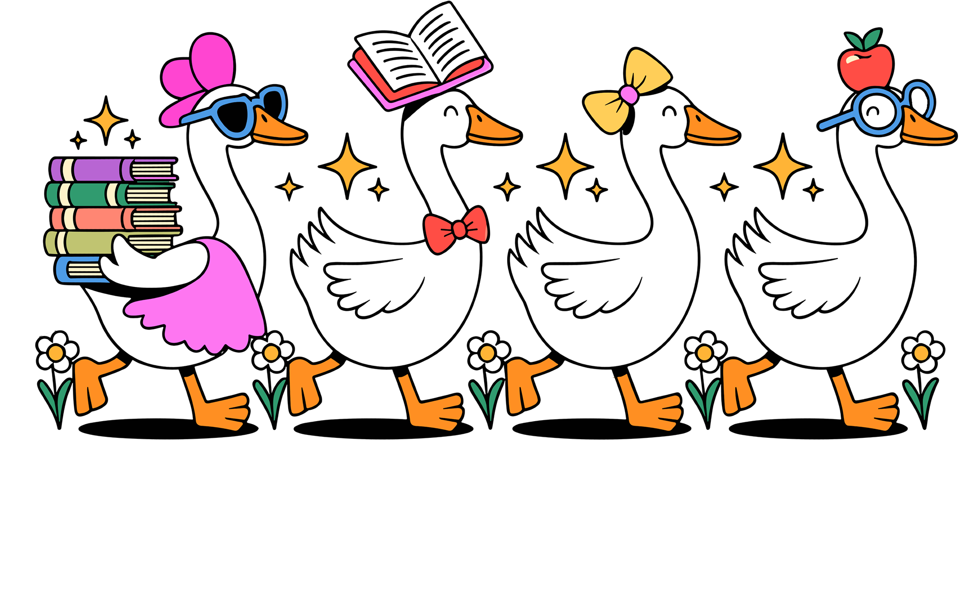 Just A Third 3rd Grade Goose - Ready to Press DTF Transfer