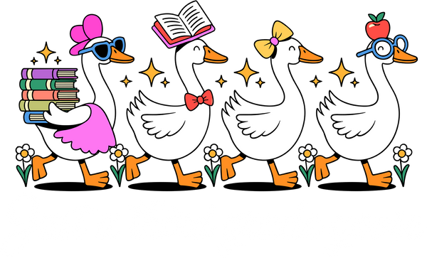 Just A Third 3rd Grade Goose - Ready to Press DTF Transfer