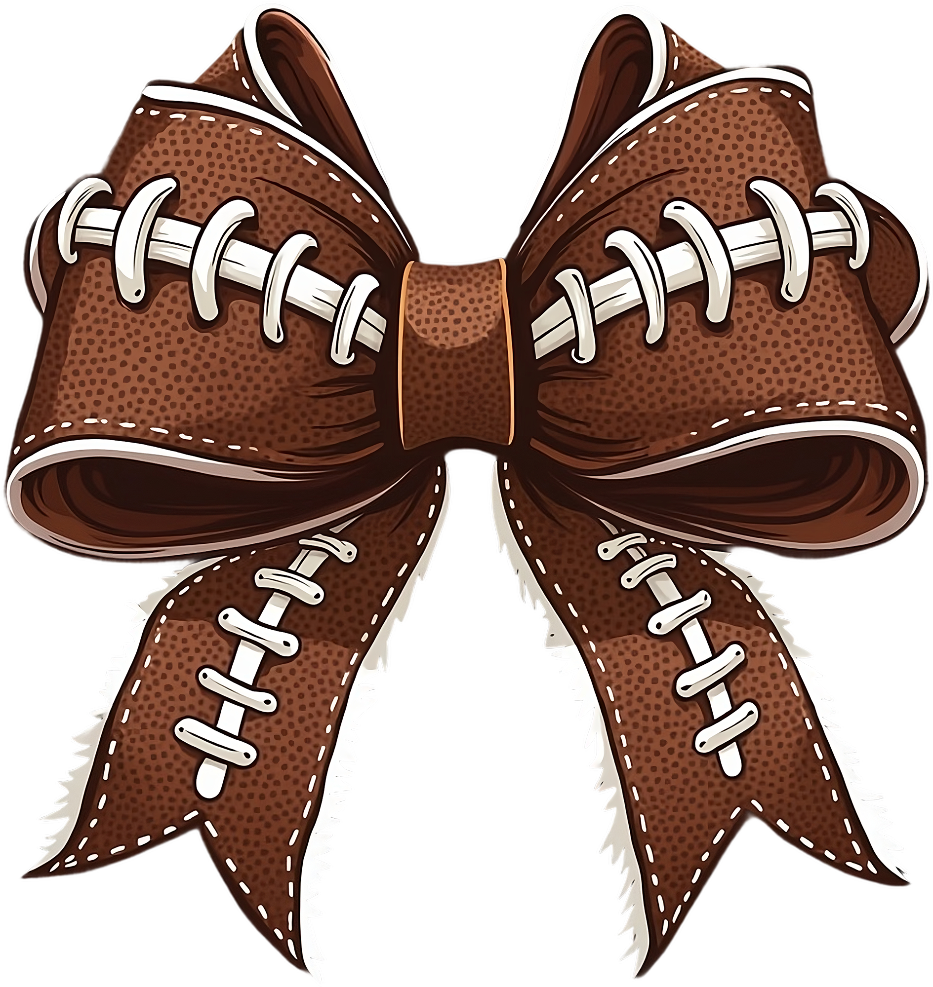 Football American Coquette Bow - Ready to Press DTF Transfer