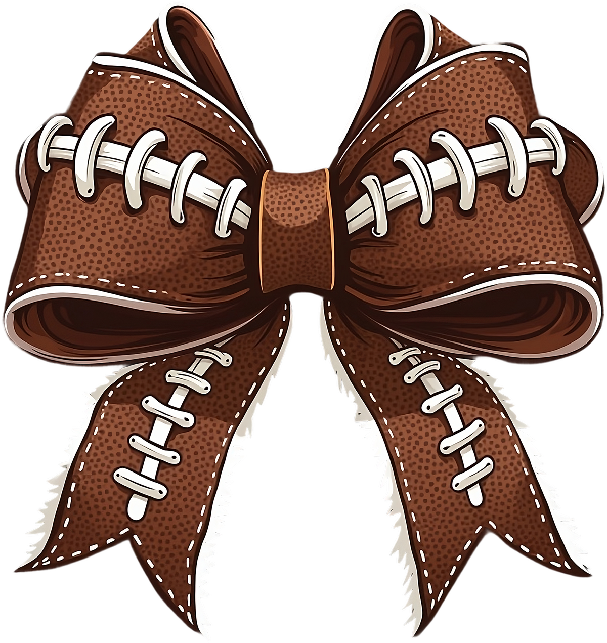 Football American Coquette Bow - Ready to Press DTF Transfer