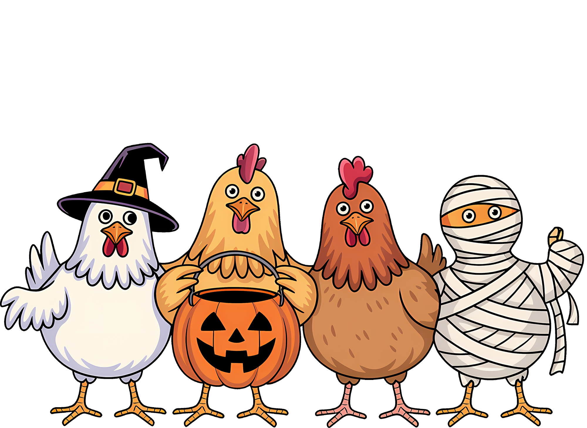 Trick Or Treat - Halloween Ready to Press DTF Transfer