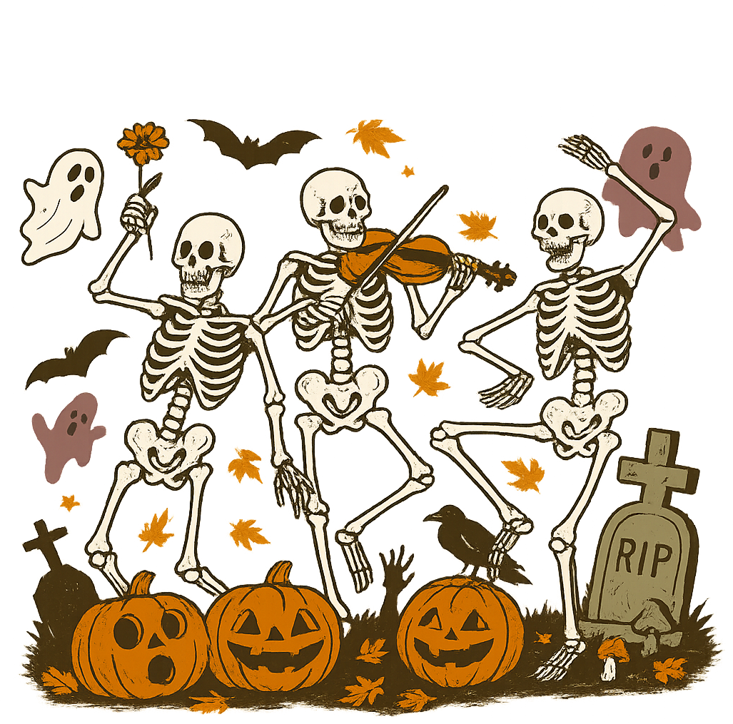 Let's Get Halloweird - Halloween Ready to Press DTF Transfer