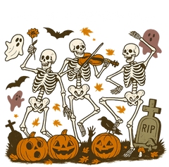 Let's Get Halloweird - Halloween Ready to Press DTF Transfer