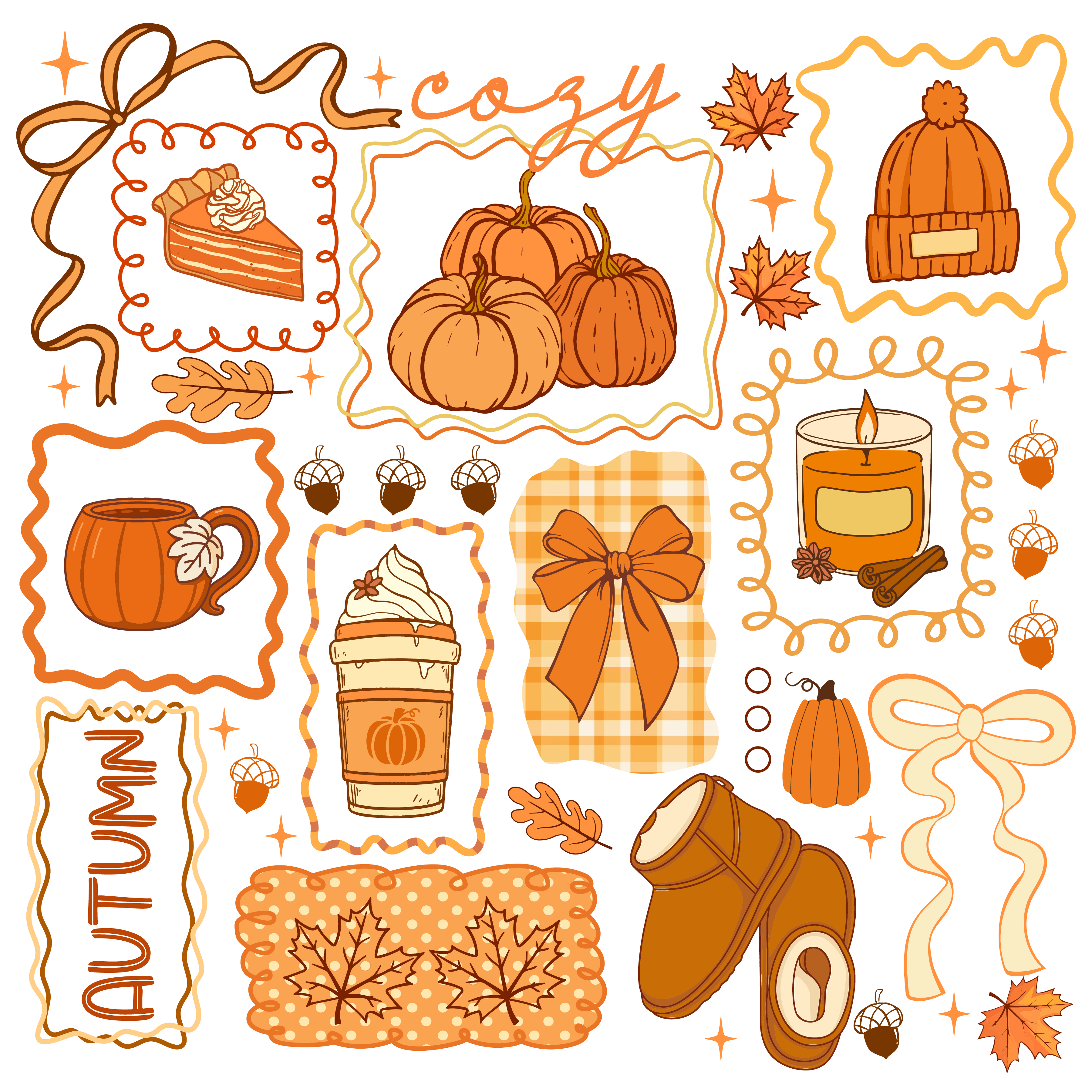 Pumpkin Spice & Everything Nice - Ready to Press DTF Transfer