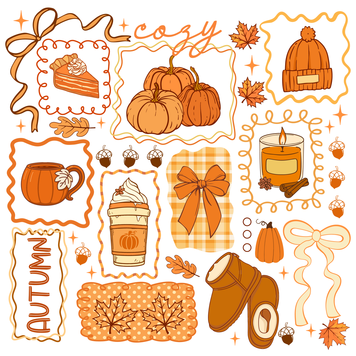 Pumpkin Spice & Everything Nice - Ready to Press DTF Transfer