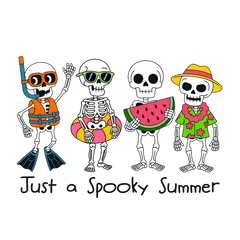 Just A Spooky Summer - Ready to Press DTF Transfer