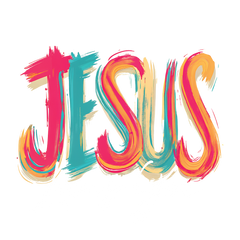 Christian Jesus Loves You - Ready to Press DTF Transfer