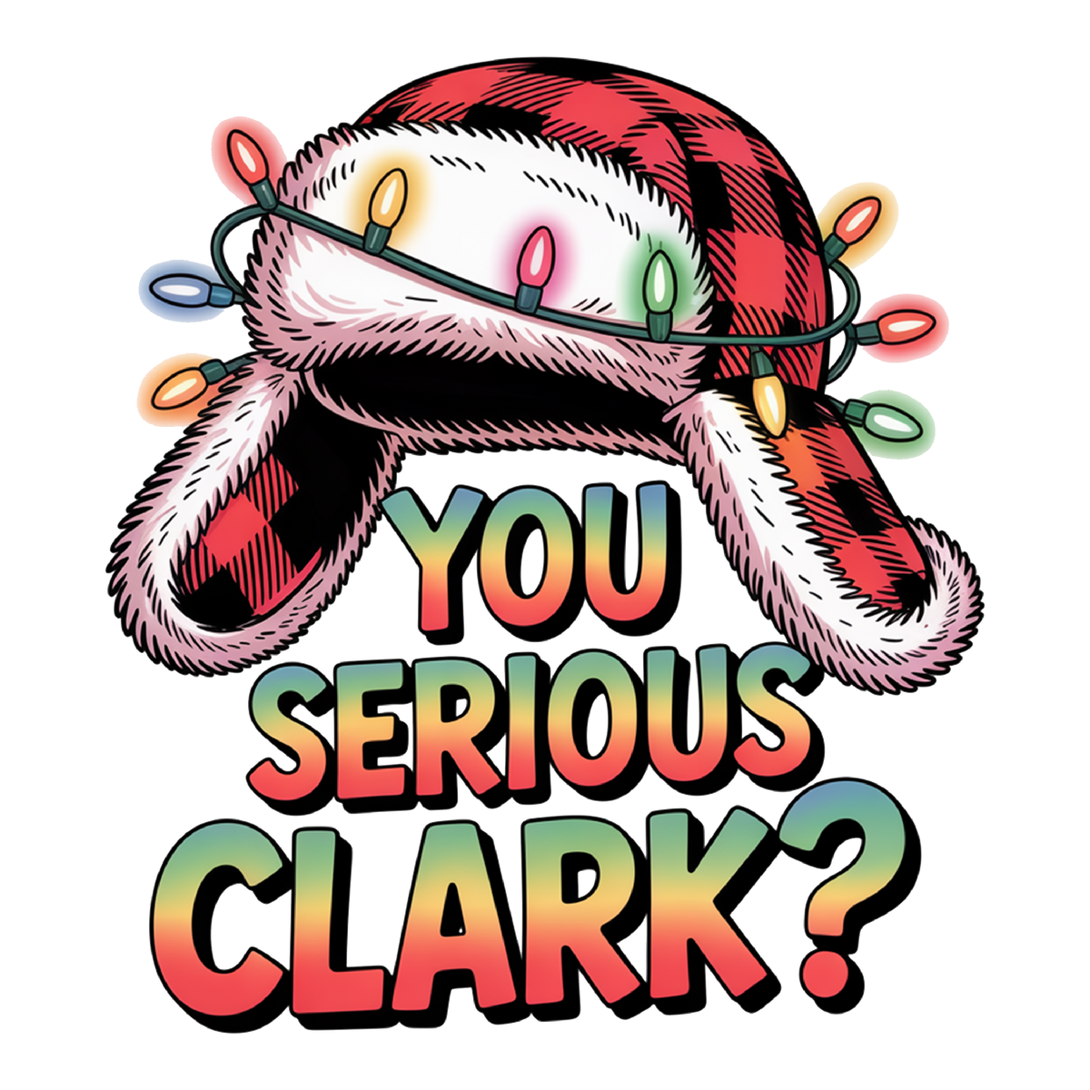 You Serious Clark? - Christmas Ready to Press DTF Transfer