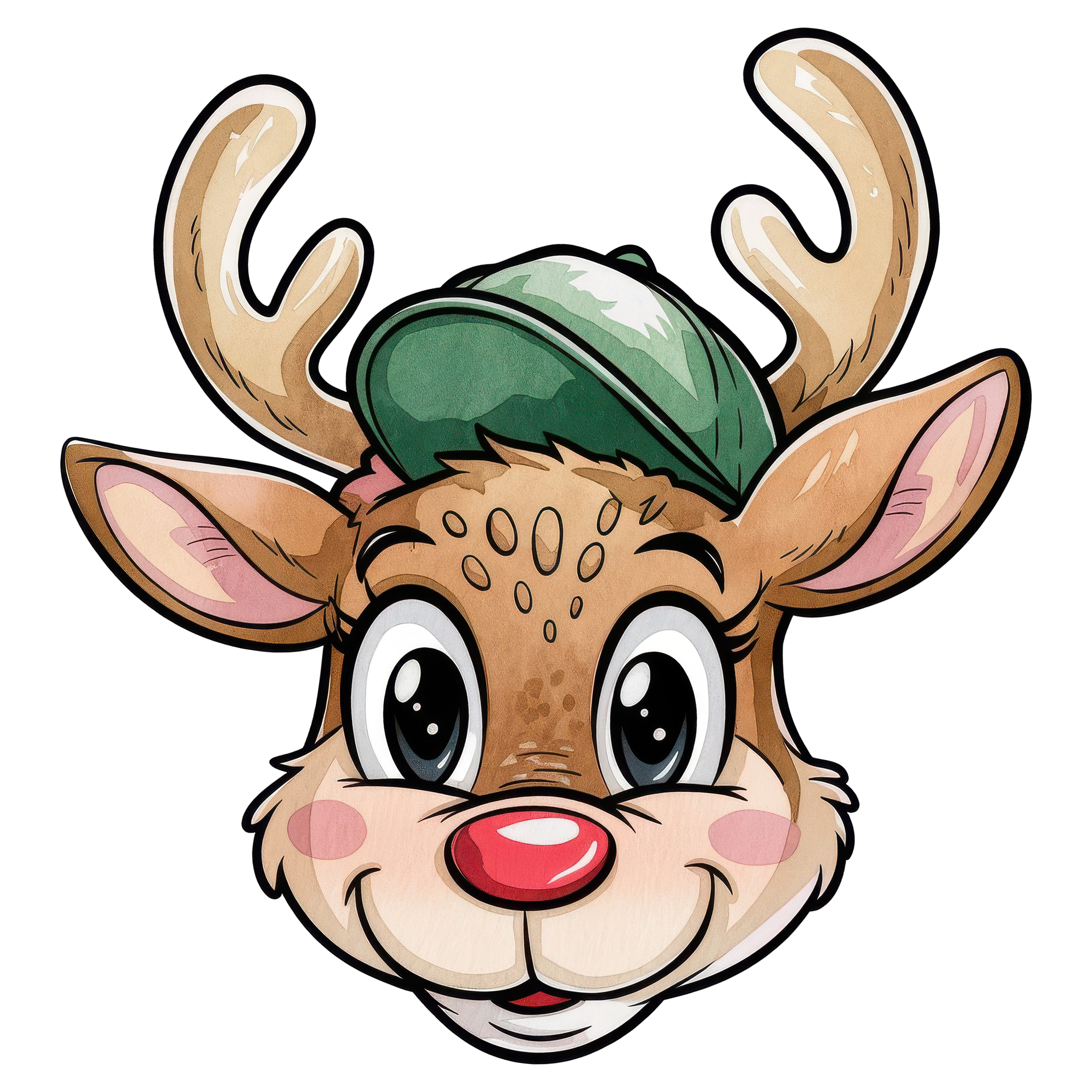 Matching Christmas Reindeer - Christmas Ready to Press DTF Transfer