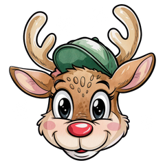 Matching Christmas Reindeer - Christmas Ready to Press DTF Transfer