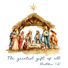 The Greatest Gift of All - Christmas Ready to Press DTF Transfer