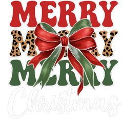 Merry Christmas - Christmas Ready to Press DTF Transfer