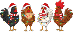 F-Caw-F Squad - Christmas Ready to Press DTF Transfer