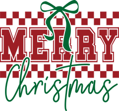 Merry Christmas - Christmas Ready to Press DTF Transfer
