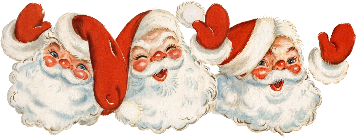 Christmas Santa - Christmas Ready to Press DTF Transfer