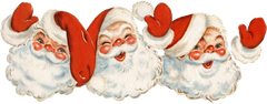 Christmas Santa - Christmas Ready to Press DTF Transfer