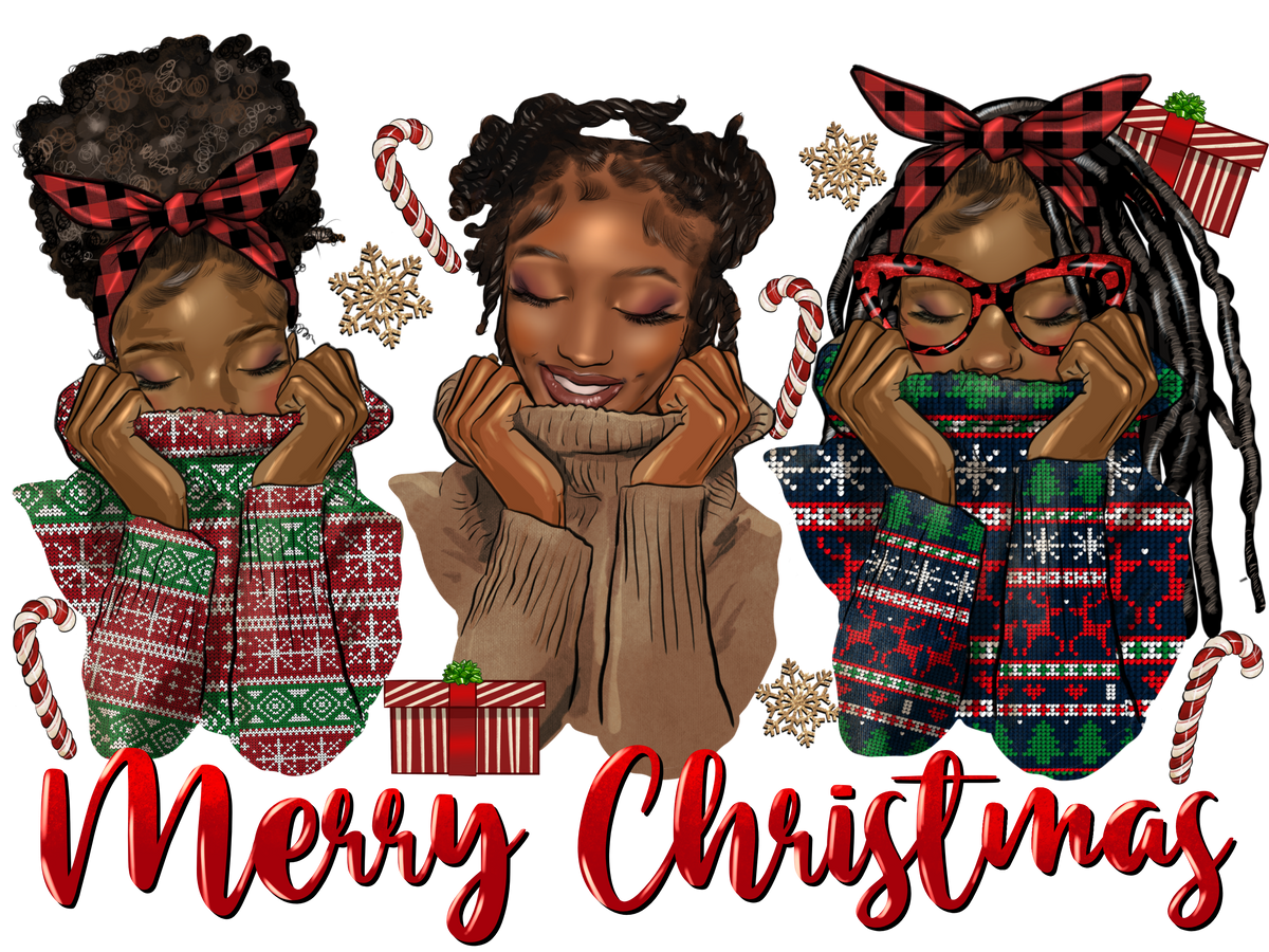Merry Christmas - Christmas Ready to Press DTF Transfer
