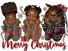 Merry Christmas - Christmas Ready to Press DTF Transfer