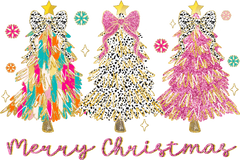 Merry Christmas  - Christmas Ready to Press DTF Transfer