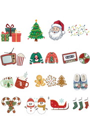 Tis The Season Christmas - Christmas Ready to Press DTF Transfer