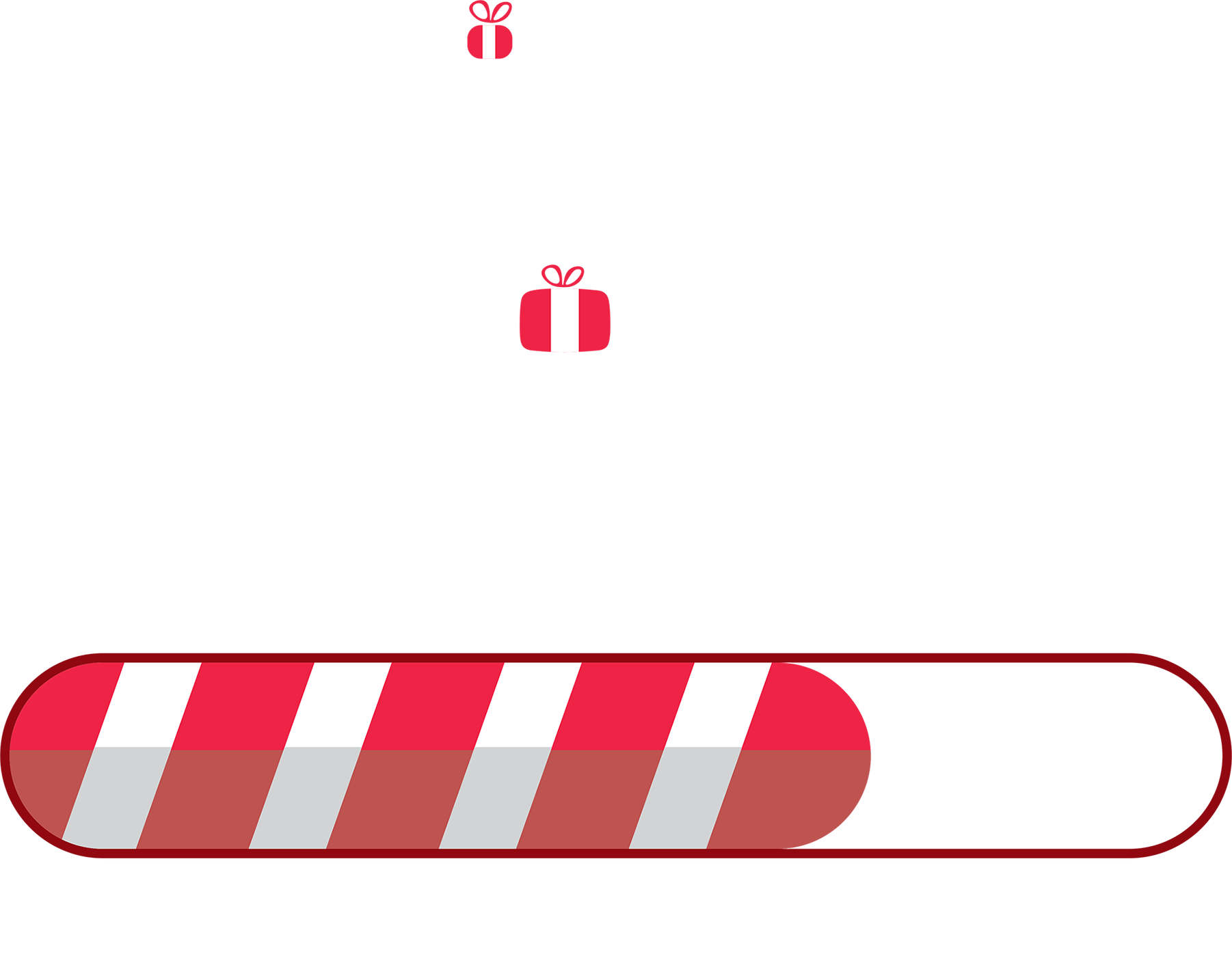 Christmas Spirit Loading - Christmas Ready to Press DTF Transfer