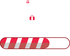 Christmas Spirit Loading - Christmas Ready to Press DTF Transfer