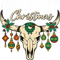 Cowboy Christmas - Christmas Ready to Press DTF Transfer