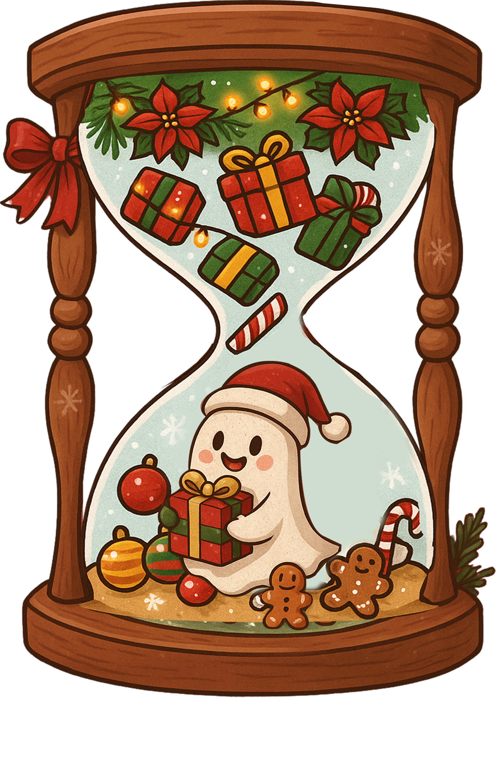 Just Waiting For Christmas - Christmas Ready to Press DTF Transfer