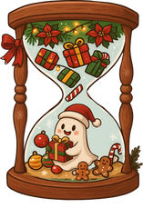 Just Waiting For Christmas - Christmas Ready to Press DTF Transfer