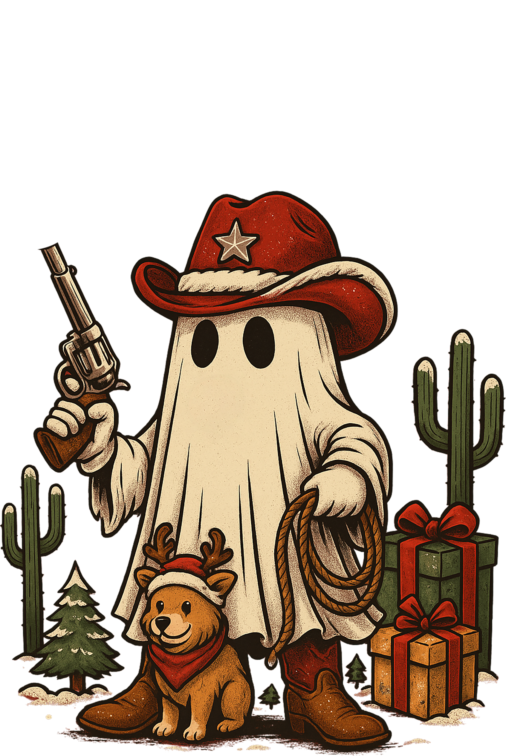 Howdy Christmas - Christmas Ready to Press DTF Transfer