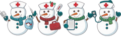 Christmas Nurse Crew - Christmas Ready to Press DTF Transfer