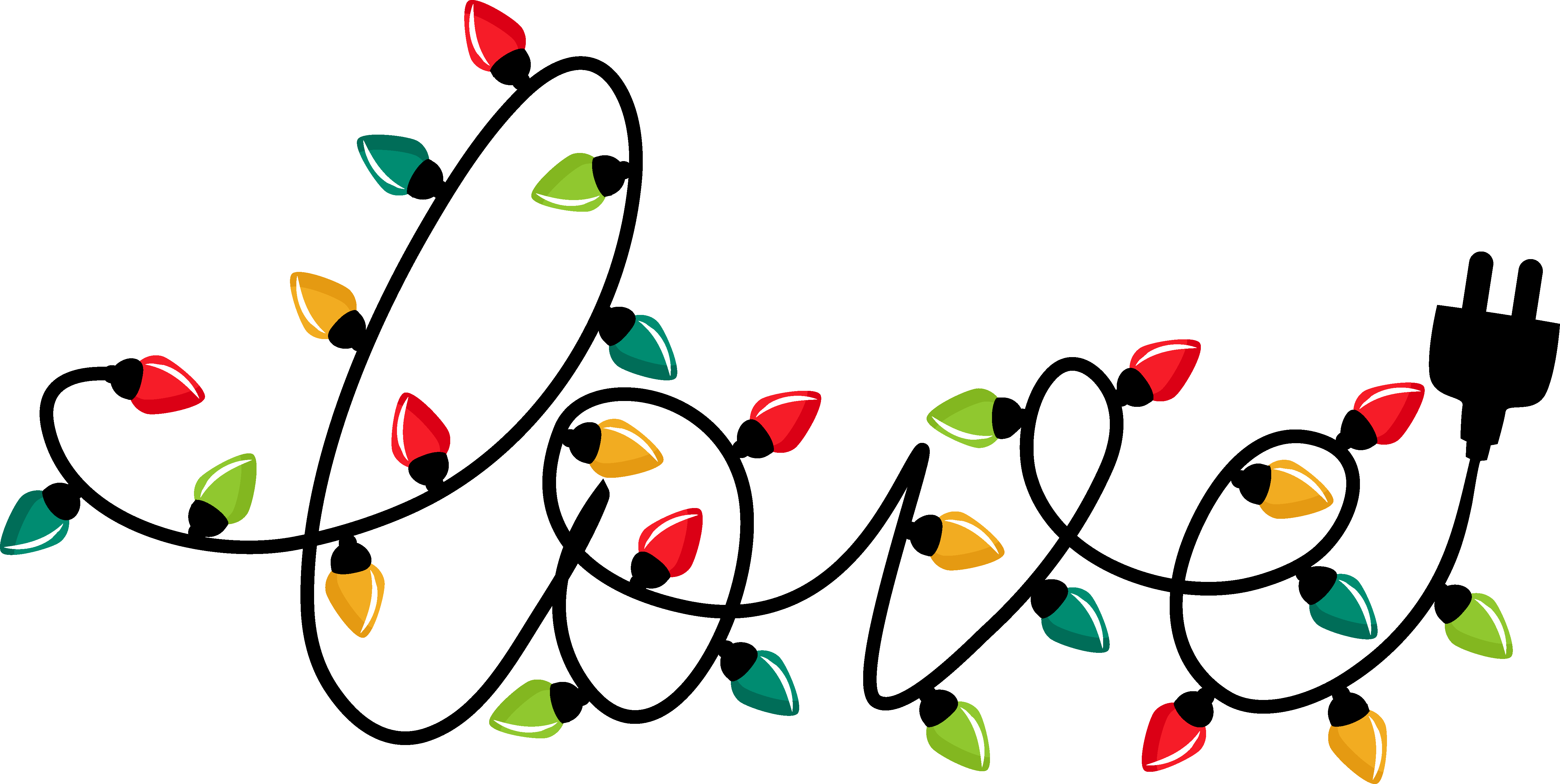 Christmas Lights Love - Christmas Ready to Press DTF Transfer