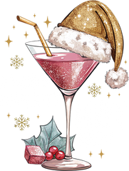 Santa's Favorite Hot Mess - Christmas Ready to Press DTF Transfer