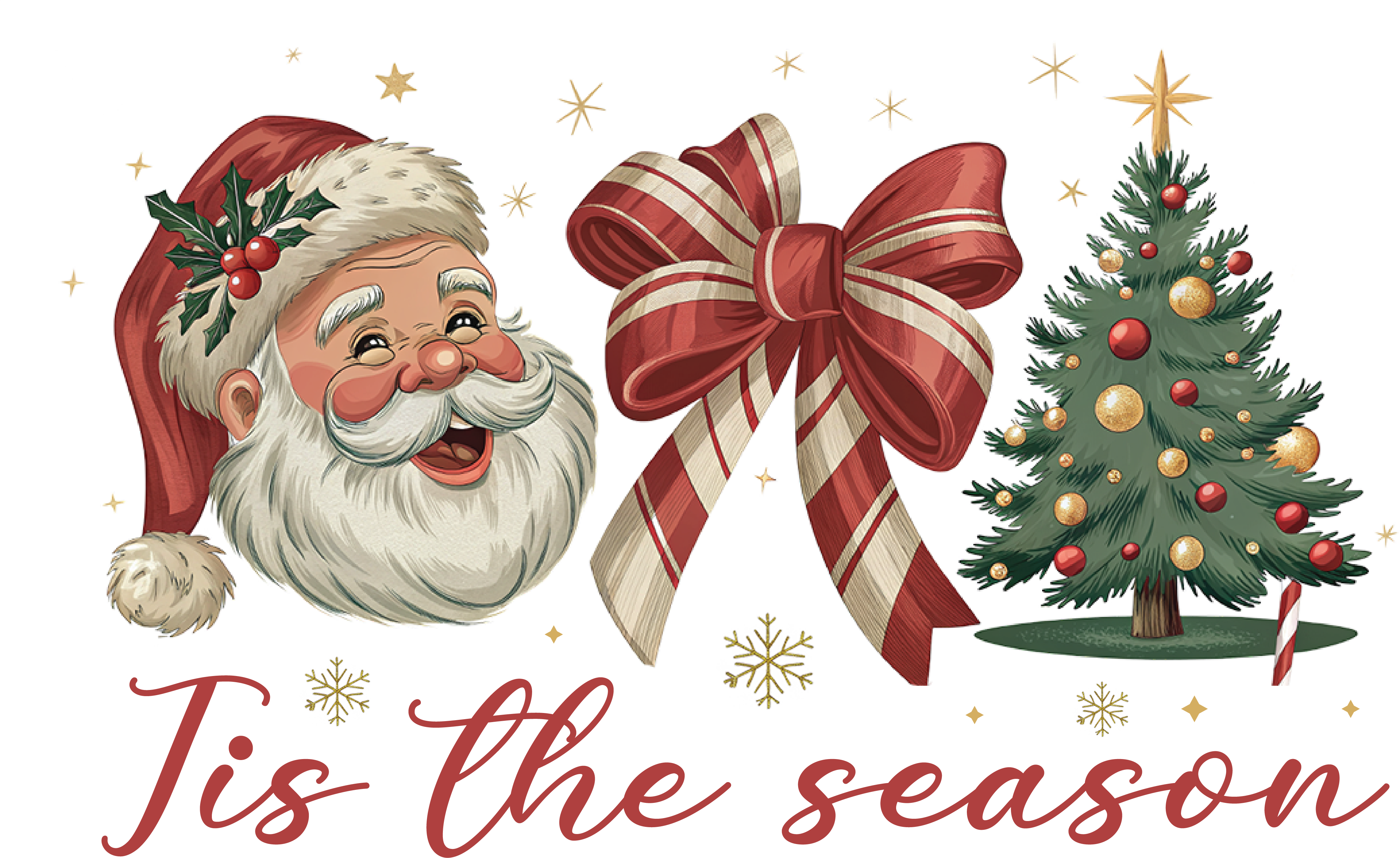 Tis The Season - Christmas Ready to Press DTF Transfer