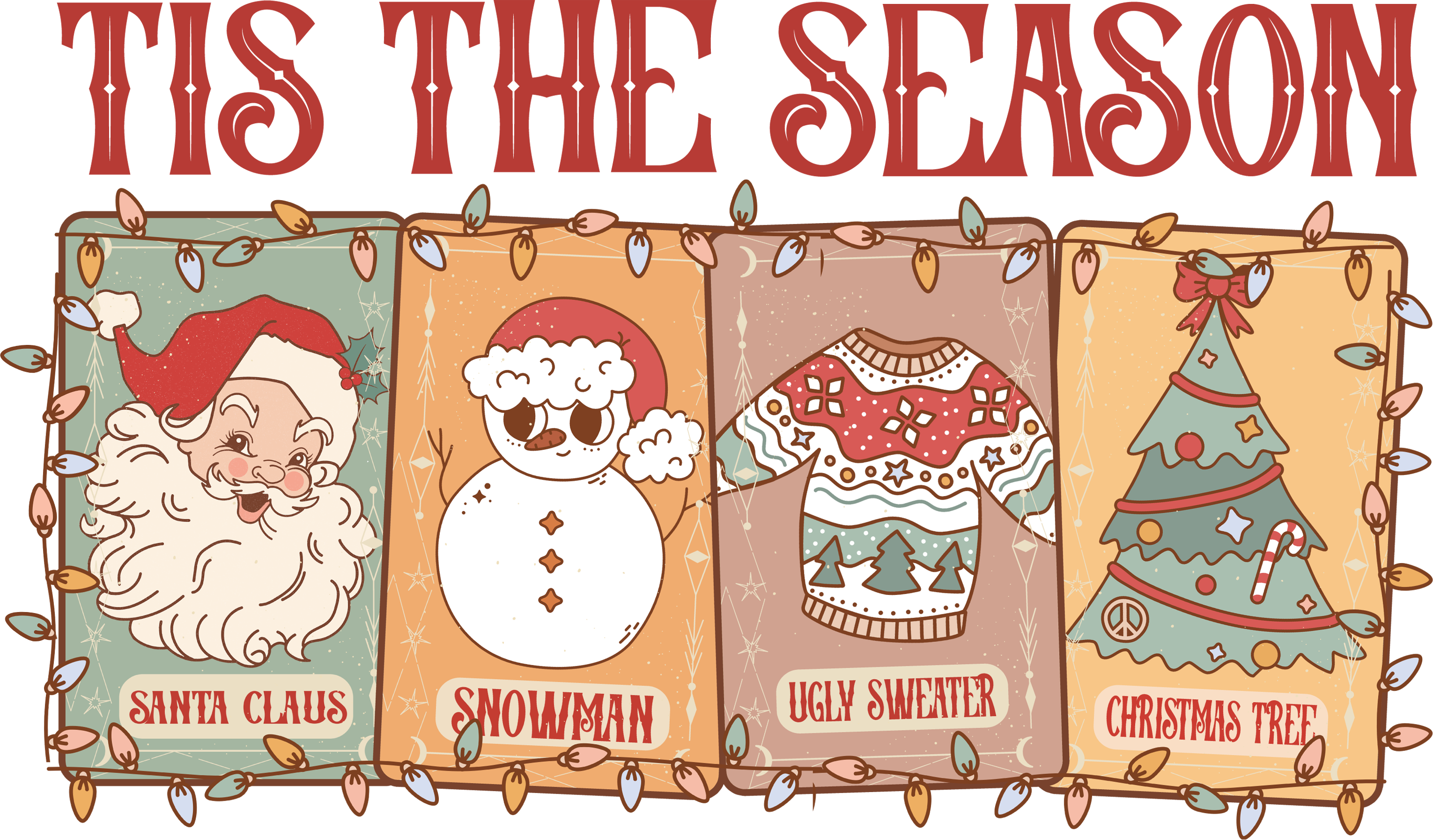 This The Season Christmas - Christmas Ready to Press DTF Transfer