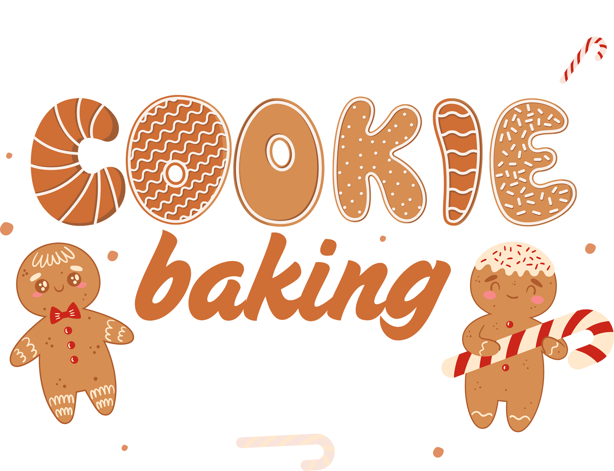 Christmas Cookie Baking Crew - Christmas Ready to Press DTF Transfer