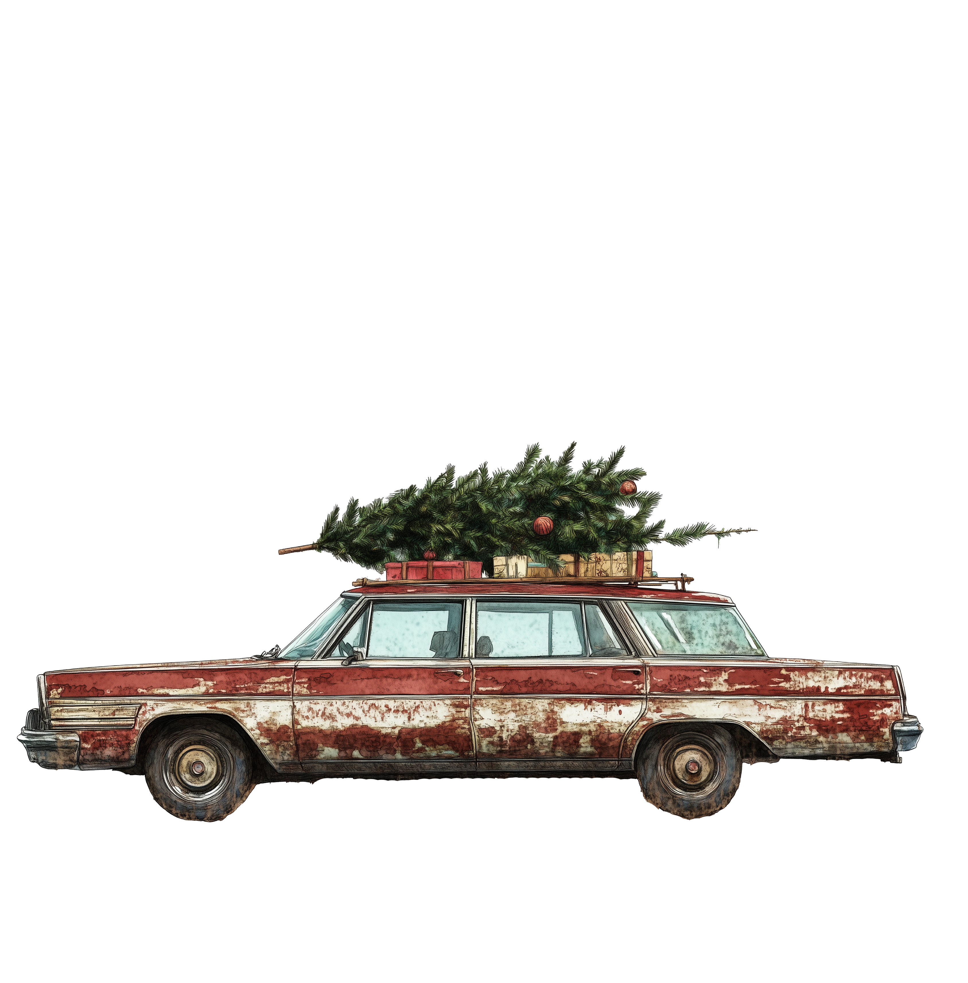 Griswold's Tree Farm A Christmas Tradition - Christmas Ready to Press DTF Transfer