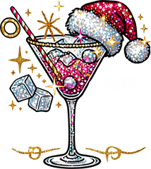 Santa's Favorite Hot Mess - Christmas Ready to Press DTF Transfer