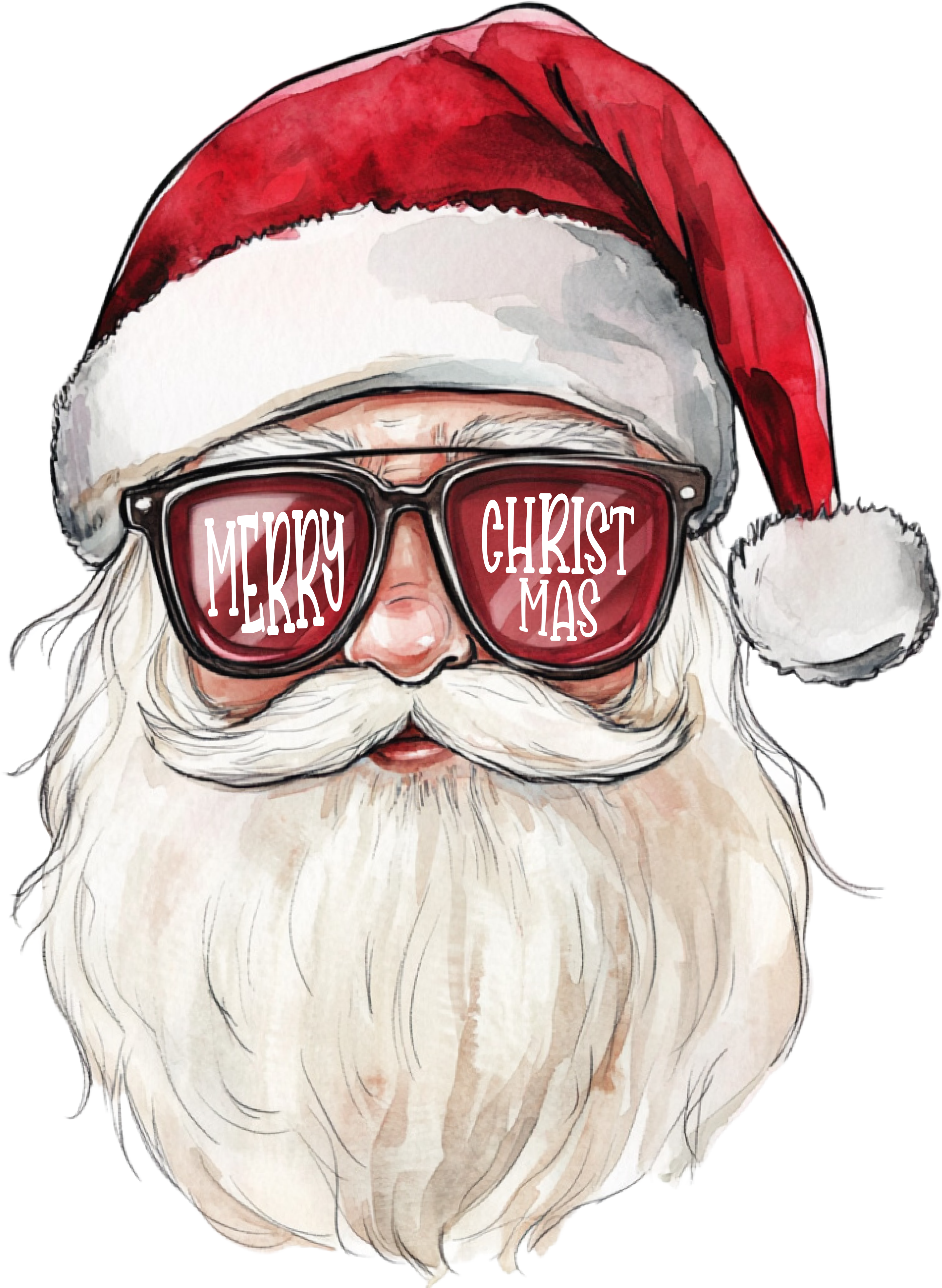 Merry Christmas Santa - Christmas Ready to Press DTF Transfer