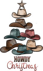 Howdy Christmas - Christmas Ready to Press DTF Transfer