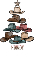 Howdy Christmas - Christmas Ready to Press DTF Transfer