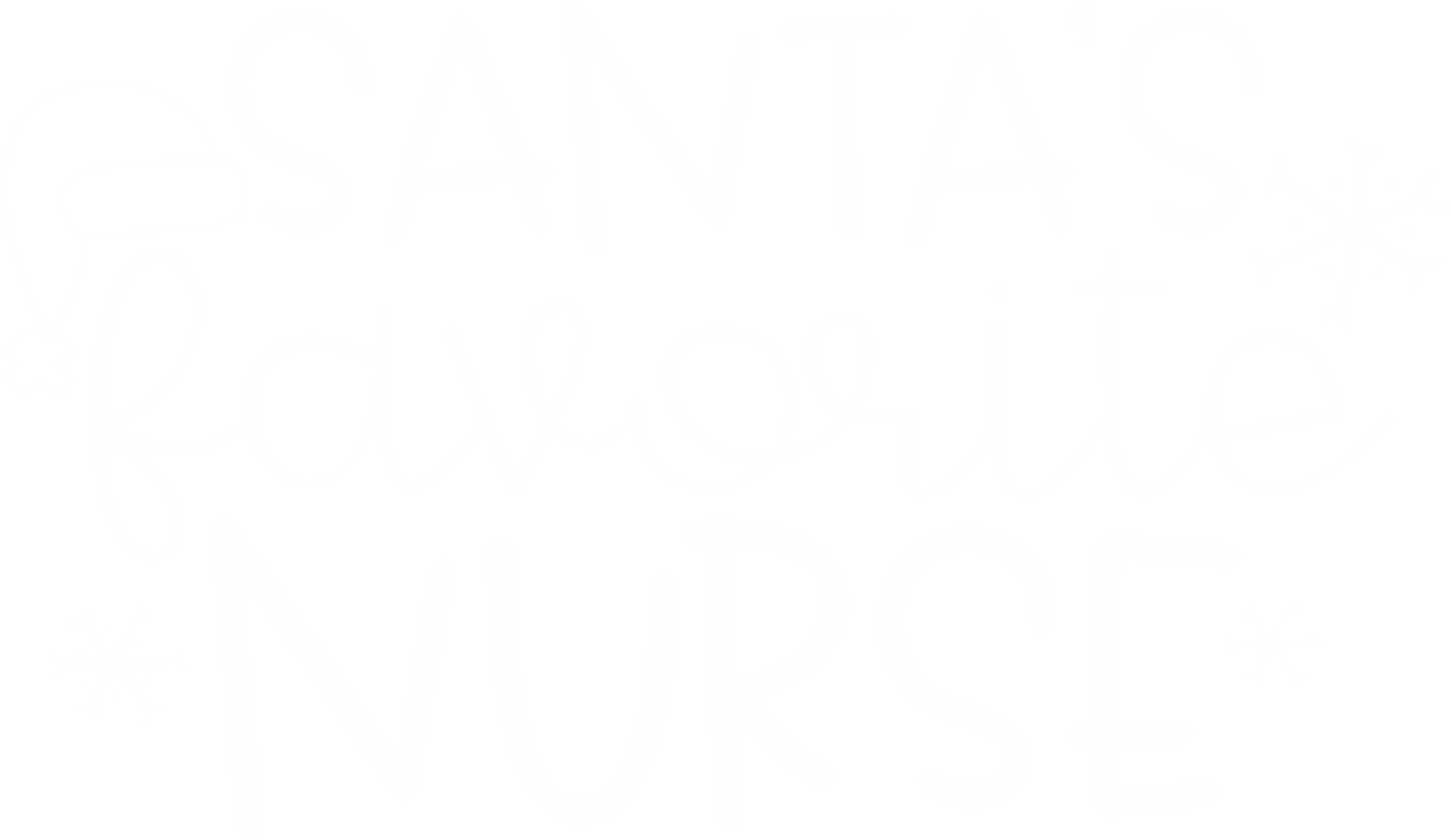 Santa's Favorite Nurse- Christmas Ready to Press DTF Transfer