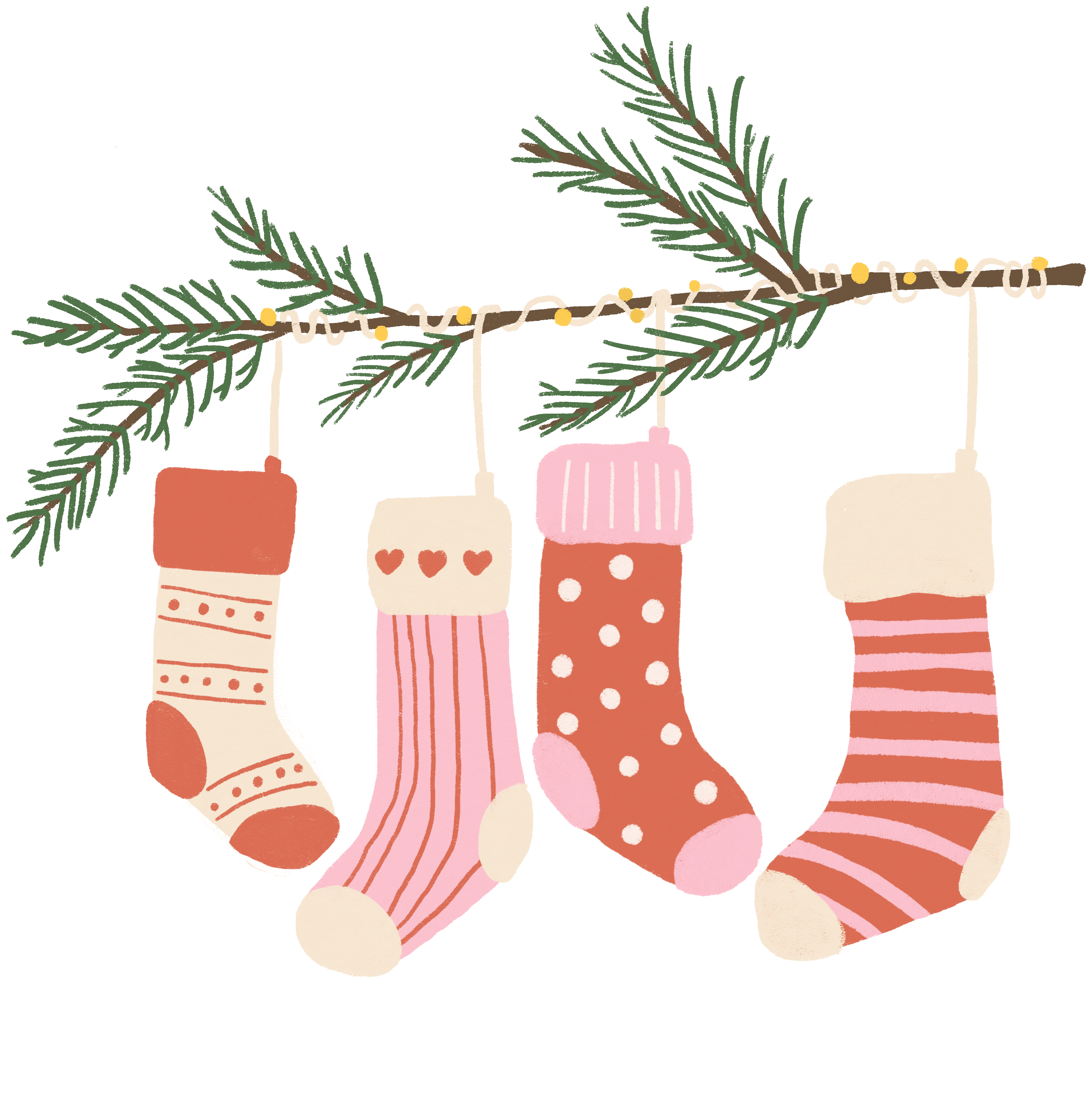 Be Merry & Bright - Christmas Ready to Press DTF Transfer