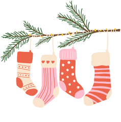 Be Merry & Bright - Christmas Ready to Press DTF Transfer