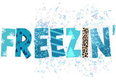 It's Freezin Season - Christmas Ready to Press DTF Transfer