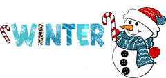 Winter Blessing- Christmas Ready to Press DTF Transfer