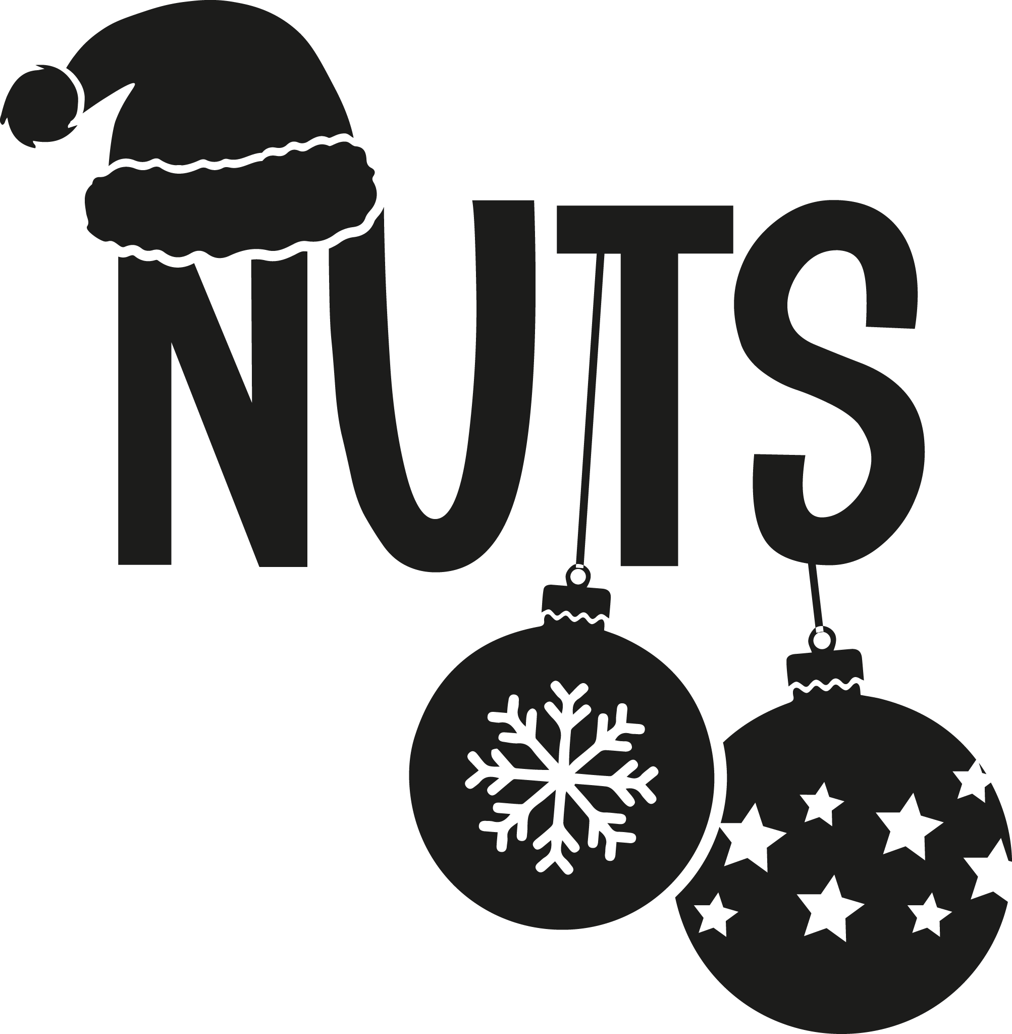 Christmas Nuts - Christmas Ready to Press DTF Transfer