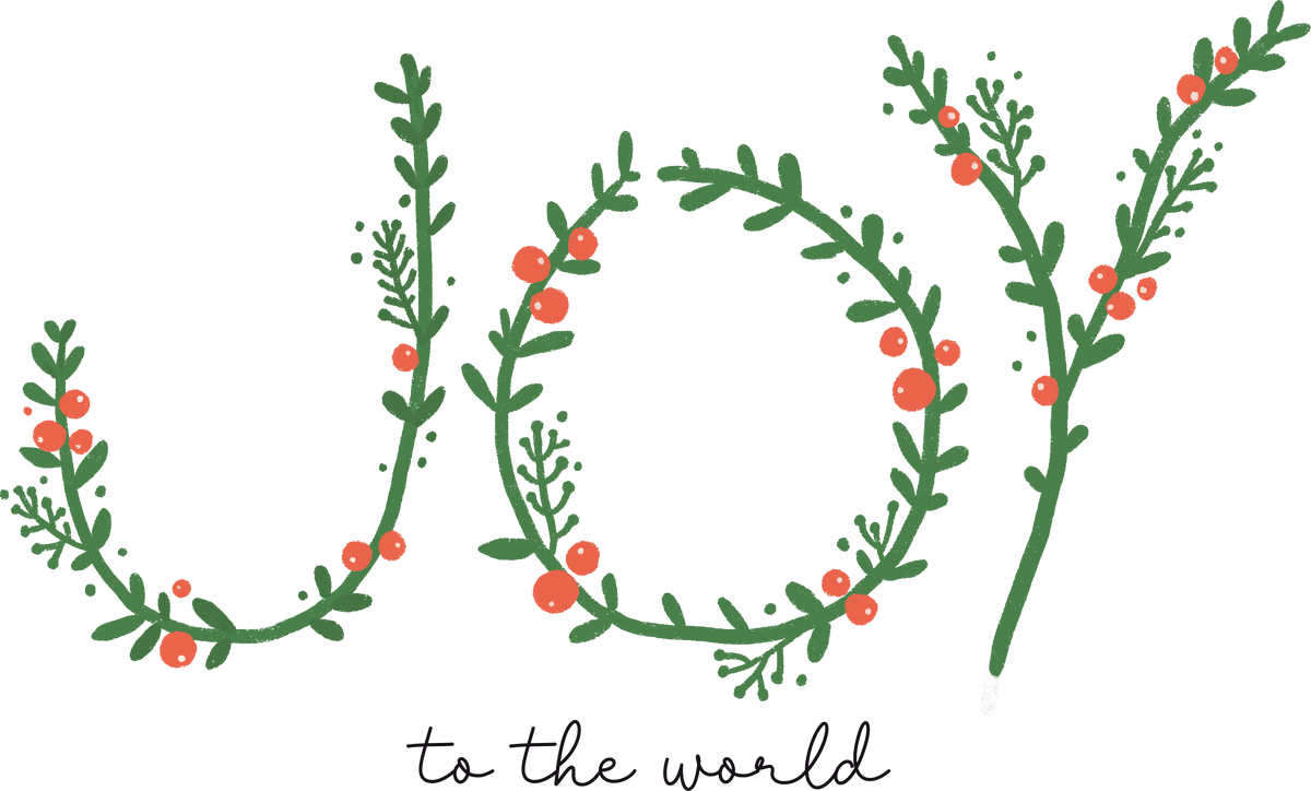 Joy To The World - Christmas Ready to Press DTF Transfer